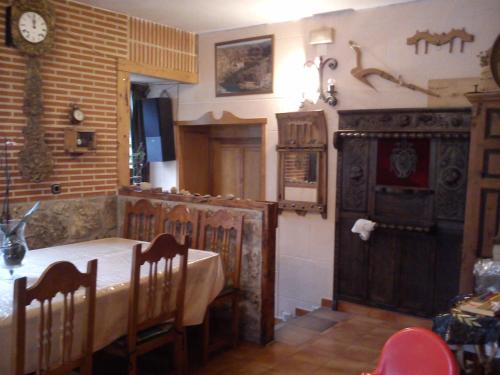 Étterem, Hotel Rural Pantano de Burgomillodo in Burgomillodo