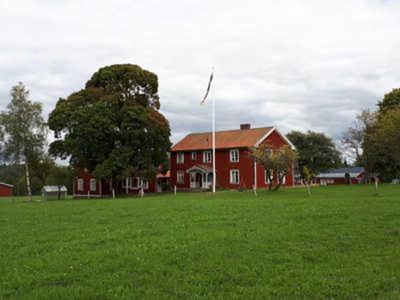 Historisches großes Holzhaus von 1860, Familienferienhof Sörgården 1, Åsenhöga, Granstorp