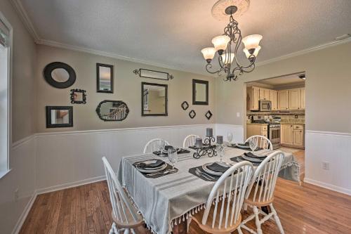 Central Villa with Game Room and Deck - Near Lakes! in Clemson, USA