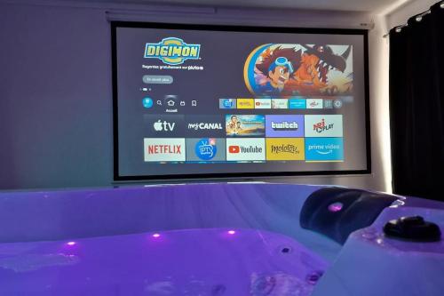 Aog prestige Le rêve Jacuzzi cinéma Sauna Privat