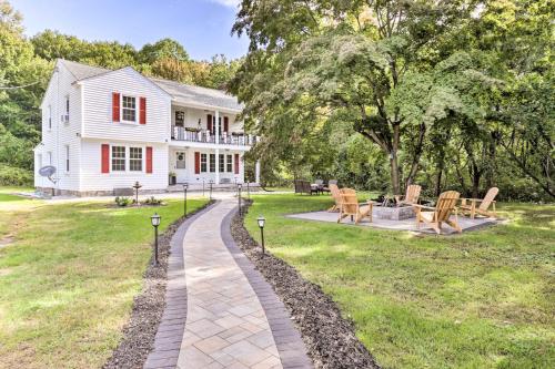 Upscale Waterbury Retreat with Indoor Hot Tub! in Waterbury, USA