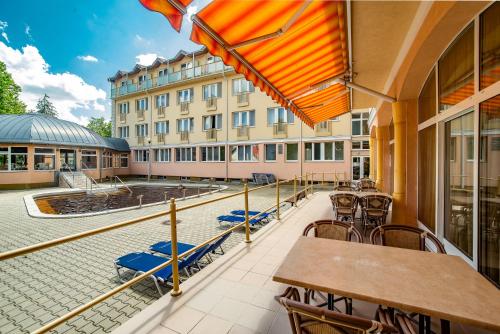 Balcony/terrace, Hungarospa Thermal Hotel in Hajduszoboszlo