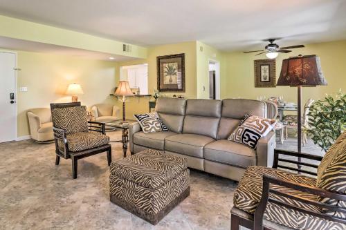 Cathedral City Golf Course Condo with Patio