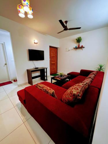 Serene 2BHK condo surrounded with greenery.