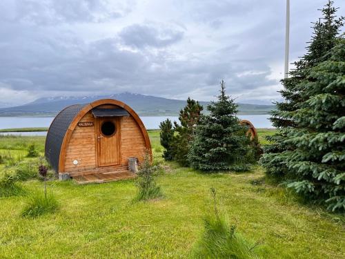 Helgafell retreat center in Svalbardseyri