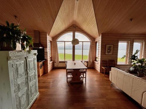 Helgafell retreat center in Svalbardseyri