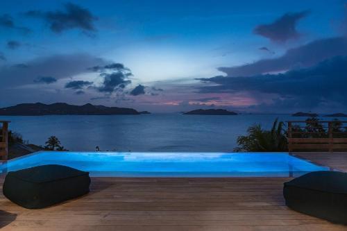 Infiniti 2 BR Private Luxury Villa Breath Taking View in St Barth - Location, gîte - Pointe Milou