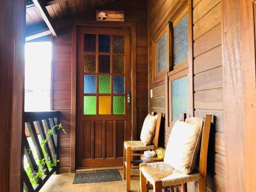 Erkély/terasz, Shiva Guest House in Barra da Lagoa Beach