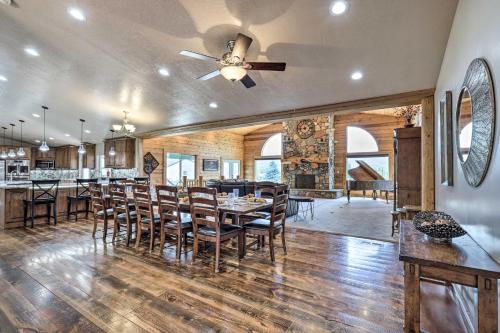 Luxe Heber City Cabin and Hot Tub and Guest House