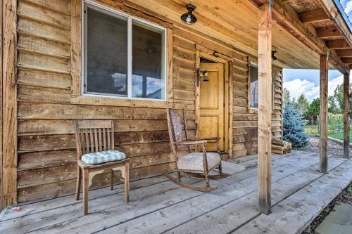 Luxe Heber City Cabin and Hot Tub and Guest House