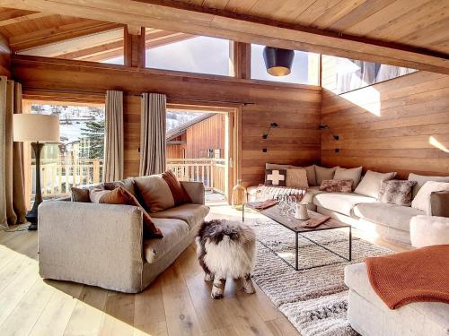 Chalet de luxe avec sauna et jacuzzi, a 200m des pistes - FR-1-344-1151 near Les petites miettes