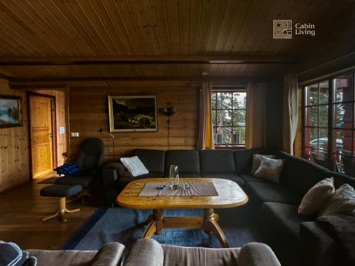 Large Cottage 2 Baths and Sauna in Sjusjøen in Lillehammer City Center