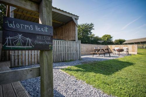 Worms Head - Safari Tent - Llangennith 5