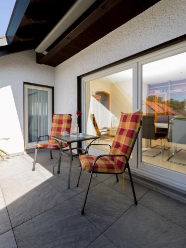 balkon/taras, Ferienwohnung Lohrig in Weiskirchen