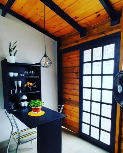 Kitchen, Villacasamarela mini casinhas de hospedes Rio vermelho in São João do Rio Vermelho