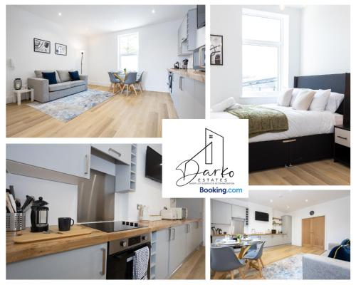 Apartment 3 - Beautiful 1 Bedroom Apartment Nr Manchester, By Darko Estates Short Lets & Serviced Accommodation - Worsley