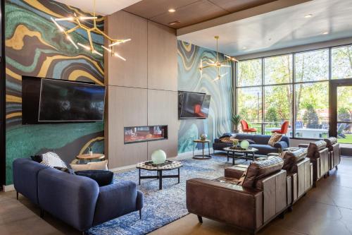 Mint House Nashville - The Gulch - 11th Ave S - 공용 라운지/TV 시청 구역