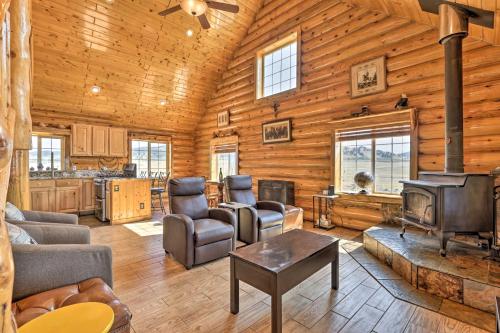 22STR-00360 Fairplay Cabin with Fire Pit, Mtn Views! in Fairplay, USA