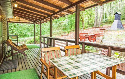 Viesnīcas āriene, Holiday Home Barczewo Kaplityny Vi in Sapunki