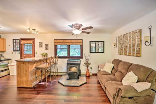 Secluded East Durham Cabin Retreat with Deck!