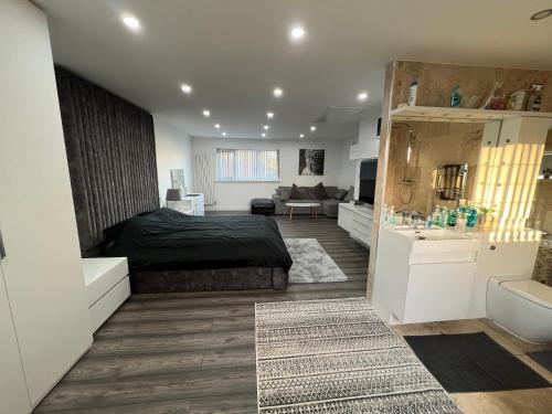 Penthouse Style Luxury 2 Bedroom House has Hot-Tub, extra fees apply, Birmingham (foto 6)