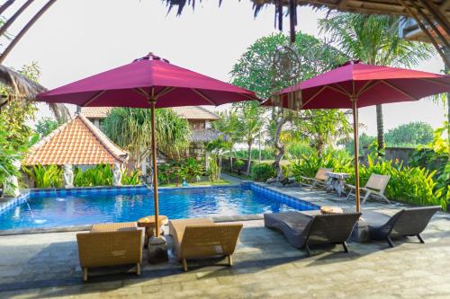 Swimming pool, West Break Bali Medewi near Yeh Sumbul Beach