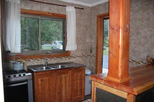مطبخ, Casa Country Pucón (Casa Country Pucon) in فيلاريكا