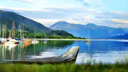 沙灘, Apartment Kaltenbrunn Serviced Apt mit Seeblick am Tegernsee Business & Long Stay only in 特格爾恩湖畔格蒙德