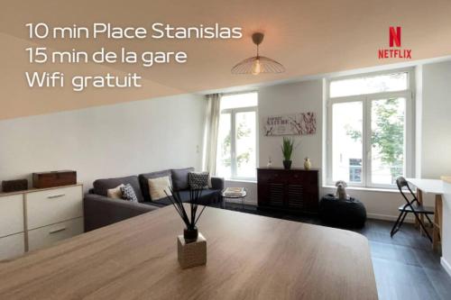 Charmant appartement à 10min de place Stanislas