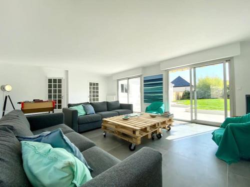 Charmante maison contemporaine – 300m des plages - Location saisonnière - Larmor-Plage
