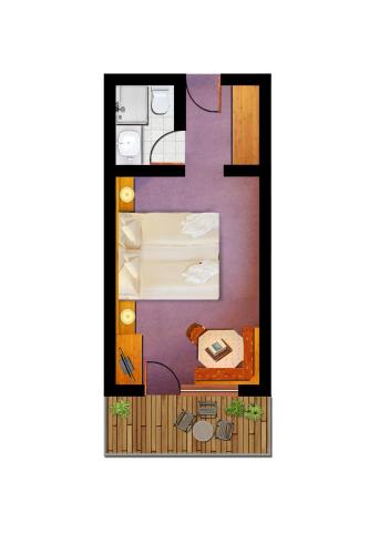 1 queen bed