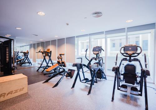 Fitness center, Nasma Luxury Stays - Al Sana 1, Abu Dhabi in Al Raha Beach