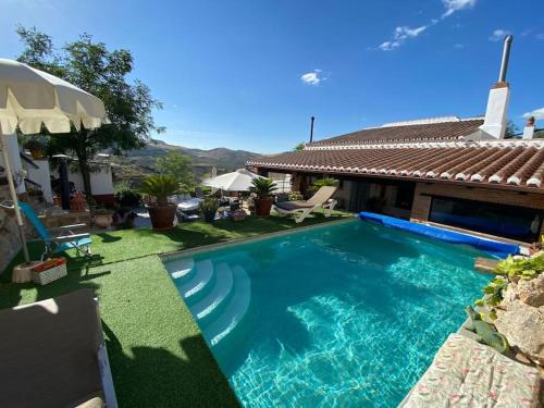 Swimming pool, Fantastic Private Villa with pool near Ardales and Caminito del Rey in Ardales