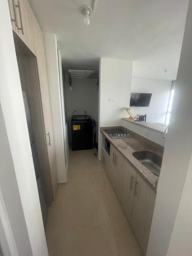 주방, Cómodo y Completo Apartamento, Cerca Expofuturo - Incluye Parqueadero - Pereira (Comodo y Completo Apartamento, Excelente Ubicacion, Cerca Expofuturo, Estadio, Ukumari - Incluye Par) in 산 호아킨