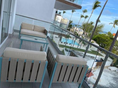 Two-Bedroom Apartment room in Hermoso apartamento con Vista al mar! Los corales