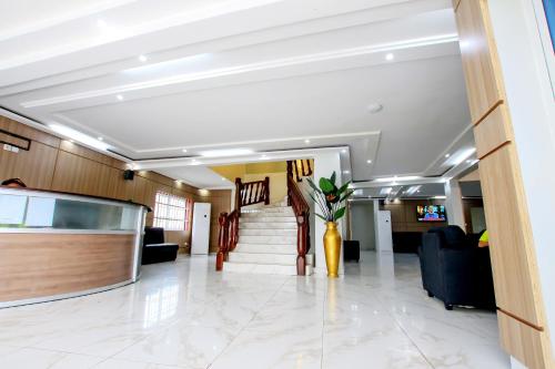 avla, Hotel Galilée (Hotel Galilee) in Vodje