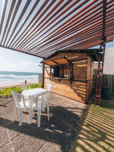 레스토랑, PORTO PARAISO HOSTEL&SUITES in 포르투 데 가리냐스