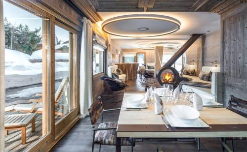  Rare blend of mountain charm and high performance with all modern amenities in Les Diablerets