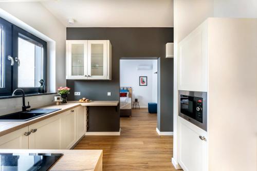 bucătărie, Apart House, Tylna 20 in Zielona Gora