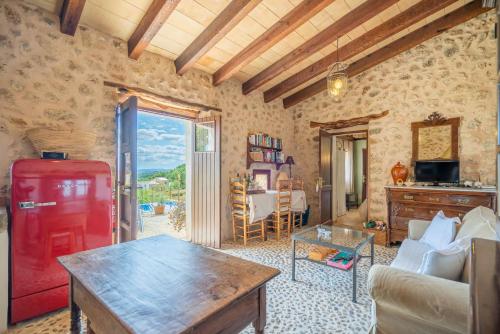 CAN PULIT - finca romántica para 2 con piscina y vistas en Selva Mallorca, Selva (fotografie 3)