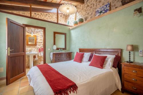 CAN PULIT - finca romántica para 2 con piscina y vistas en Selva Mallorca, Selva (fotografie 7)