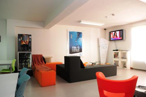 共用Lounge/電視區, HI Castelo Branco - Pousada de Juventude in 布朗庫堡