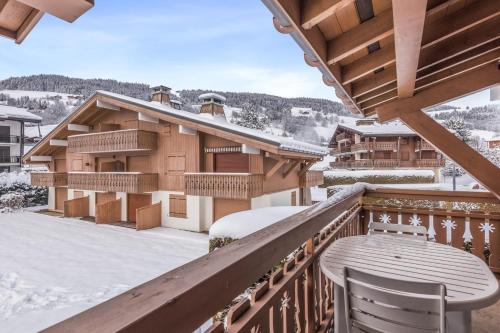 Charming flat with balcony at the foot of the slopes in Megève - Welkeys