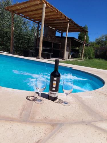 Pool, Cabaña Anjana (Cabana Anjana) in Villa Tacú