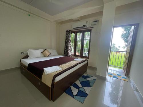 1 double bed