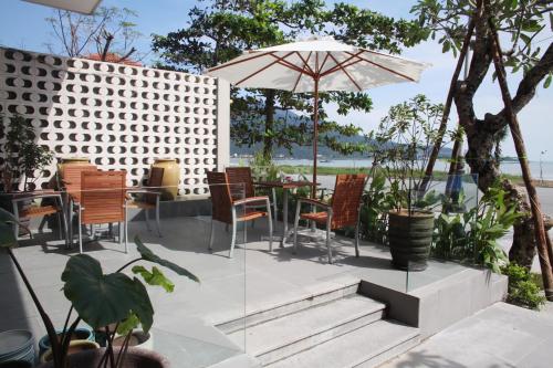 Balcony/terrace, Dan Oasis Hotel and Apartment near Linh Ung Pagoda