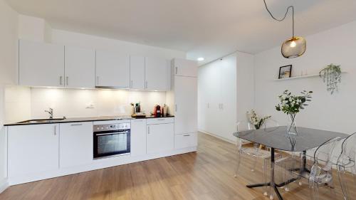 ห้องครัว, Lodges Hotel Morges in มอร์เฒ