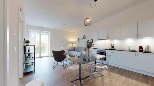 ห้องครัว, Lodges Hotel Morges in มอร์เฒ