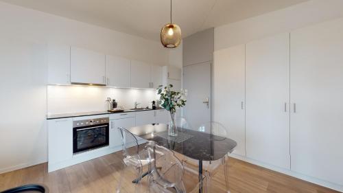 ห้องครัว, Lodges Hotel Morges in มอร์เฒ