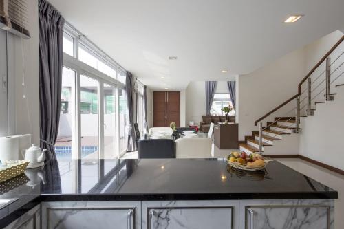 Luxury Pool Villa at Golden Sea Hua Hin - 주방